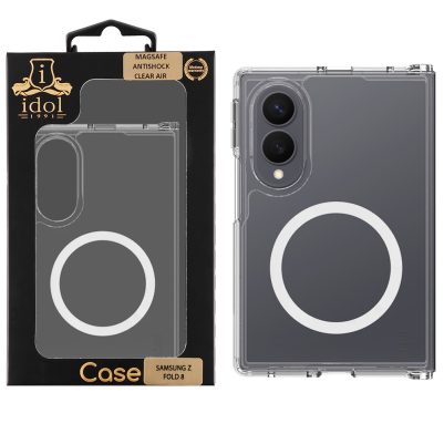 IDOL 1991 ΘΗΚΗ SAMSUNG Z FOLD 8 5G F971 7.6in MAGSAFE BACK COVER TPU CAMERA GUARD ΔΙΑΦΑΝΗ
