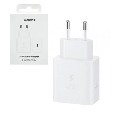 TRAVEL SAMSUNG EP-T4511NWEGEU USB-C 5V 3A/9V 2.77A/20V 2.25A 45W FAST CHARGE WHITE PACKING OR