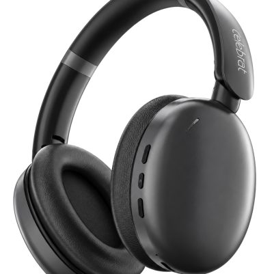 CELEBRAT headphones A47, ασύρματα & ενσύρματα, 40mm, 400mAh, ANC, γκρι