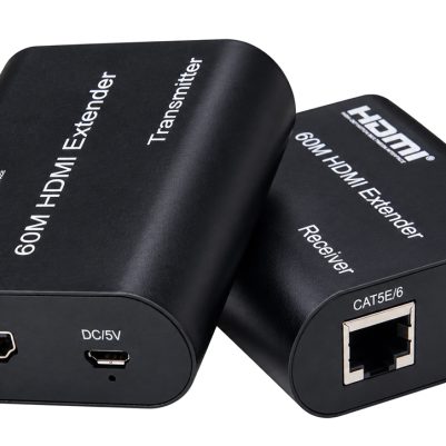 POWERTECH HDMI video extender CAB-H204 μέσω καλωδίου RJ45, 1080p/60Hz, με loop, έως 120m