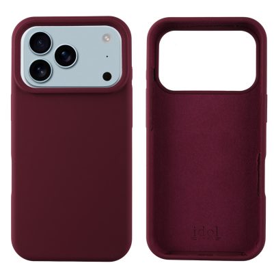 IDOL 1991 VELVET ELITE TPU ΘΗΚΗ IPHONE 18 PRO 6.3in 4 SIDE CAMERA GUARD BURGUNDY