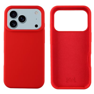 IDOL 1991 VELVET ELITE TPU ΘΗΚΗ IPHONE 18 PRO MAX 6.9in 4 SIDE CAMERA GUARD RED