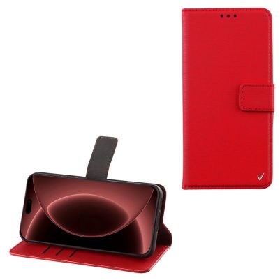 VOLTE-TEL ALLURE ΘΗΚΗ IPHONE 18 PRO MAX 6.9in MAGNET BOOK STAND CLIP RED