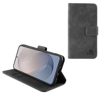LIME ESSENTIAL ΘΗΚΗ SAMSUNG S26 FE 5G S741 6.7in MAGNET BOOK STAND CLIP GREY
