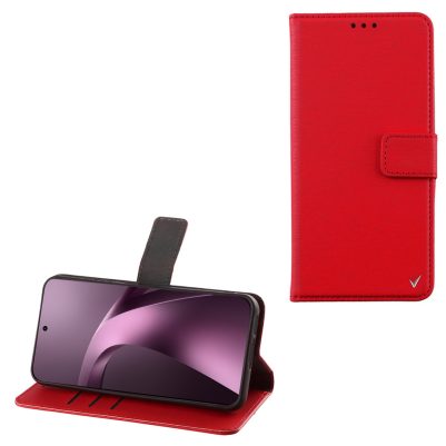 VOLTE-TEL ALLURE ΘΗΚΗ XIAOMI 17T PRO 5G 6.83in MAGNET BOOK STAND CLIP RED