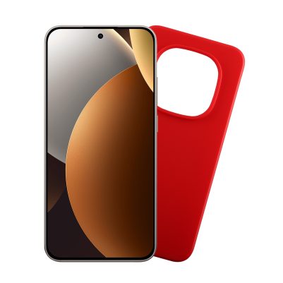 VOLTE-TEL SILICON TPU ΘΗΚΗ XIAOMI REDMI NOTE 15 PRO 5G 6.83in CAMERA GUARD RED