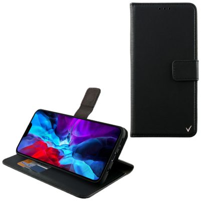 VOLTE-TEL ALLURE ΘΗΚΗ IPHONE 12 PRO / IPHONE 12 6.1in MAGNET BOOK STAND CLIP BLACK