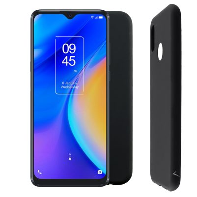 VOLTE-TEL SILICON TPU ΘΗΚΗ TCL 20 SE T671 6.82" CAMERA GUARD BLACK