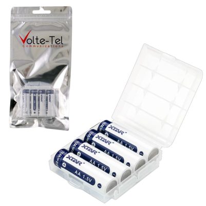 XTAR ΜΠΑΤΑΡΙΑ ΕΠΑΝΑΦΟΡΤΙΖΟΜΕΝΗ AA ΗR06 1.5V LI-ION 2000mAh ΜΕ ΠΡΟΣΤΑΣΙΑ 4/BLISTER/BOX