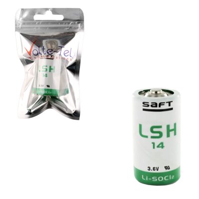 SAFT ΜΠΑΤΑΡΙΑ ΛΙΘΙΟΥ-ΘΕΙΟΝΥΛΟΧΛΩΡΙΔΙΟΥ LSH14 FR14/C Li-SOCl2 3.6V 5800mAh