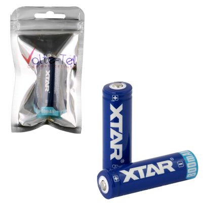XTAR ΜΠΑΤΑΡΙΑ ΕΠΑΝΑΦΟΡΤΙΖΟΜΕΝΗ ΛΙΘΙΟΥ 14500 AA/ FR6 3.7V 800mAh Li-ion ΜΕ ΠΡΟΣΤΑΣΙΑ