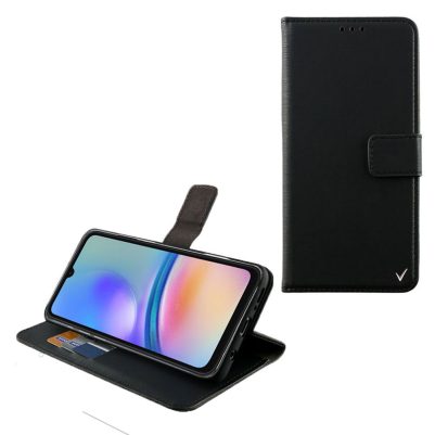 VOLTE-TEL ALLURE ΘΗΚΗ SAMSUNG A05s 4G A057/F14 4G E145 6.7in MAGNET BOOK STAND CLIP BLACK