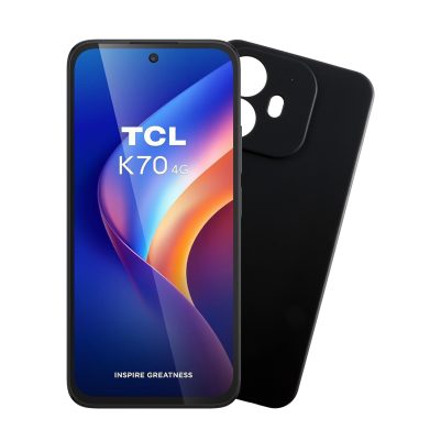 VOLTE-TEL SILICON TPU ΘΗΚΗ TCL K70 4G 6.75in CAMERA GUARD BLACK