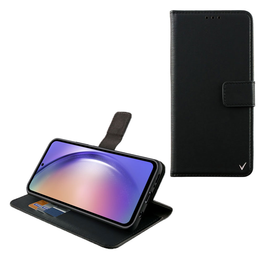 VOLTE-TEL ALLURE ΘΗΚΗ SAMSUNG A55 5G A556 6.6in MAGNET BOOK STAND CLIP BLACK