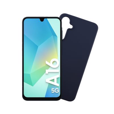 VOLTE-TEL SILICON TPU ΘΗΚΗ SAMSUNG A16 4G A165/A16 5G A166 6.7in CAMERA GUARD BLUE