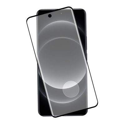 IDOL 1991 GLAMOUR TEMPERED GLASS XIAOMI 14 ULTRA 5G 6.73in 9H 0.30mm FULL COVER 3D EDGE GLUE FINGER UNLOCK BLACK