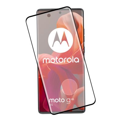 IDOL 1991 GLAMOUR TEMPERED GLASS MOTOROLA MOTO G85 5G 6.67in 9H 0.30mm FULL COVER 3D EDGE GLUE FINGER UNLOCK BLACK