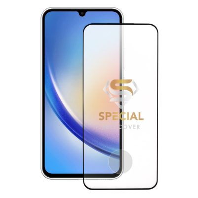 IDOL 1991 SPECIAL TEMPERED GLASS SAMSUNG A34 5G A346 6.6in 9H 0.25mm FULL COVER FINGER UNLOCK FULL GLUE BLACK