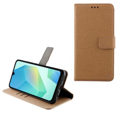 VOLTE-TEL ALLURE ΘΗΚΗ SAMSUNG A16 4G A165/A16 5G A166 6.7in MAGNET BOOK STAND CLIP GOLD