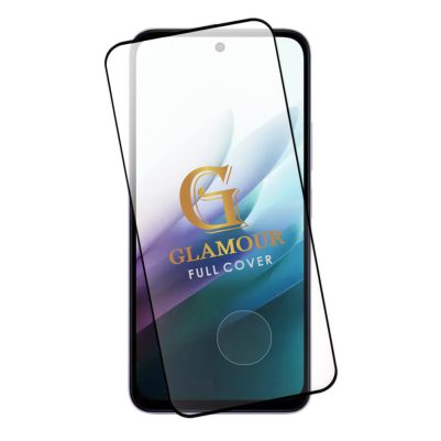 IDOL 1991 GLAMOUR TEMPERED GLASS XIAOMI REDMI NOTE 15 4G 6.9in 9H 0.30mm FULL COVER 3D EDGE GLUE FINGER UNLOCK BLACK