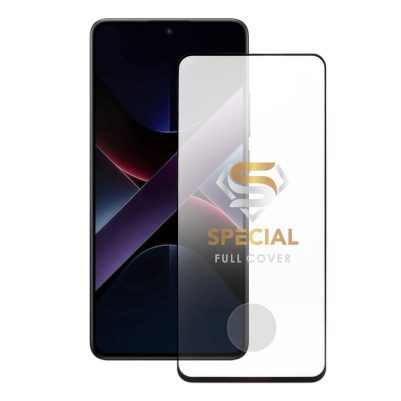 IDOL 1991 SPECIAL TEMPERED GLASS XIAOMI POCO X7 PRO 5G 6.67in 9H 0.25mm FULL COVER FINGER UNLOCK FULL GLUE BLACK