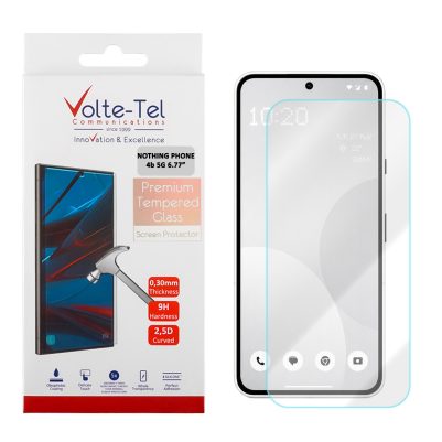 VOLTE-TEL TEMPERED GLASS NOTHING PHONE 4b 5G 6.77in 9H 0.30mm