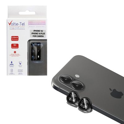 VOLTE-TEL CAMERA GLASS COVER IPHONE 16 / 16 PLUS 9H 0.30MM PREMIUM EASY APPLICATION MIDNIGHT