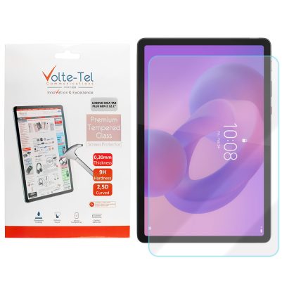VOLTE-TEL TEMPERED GLASS LENOVO IDEA TAB PLUS GEN 2 12.1in 9H 0.30mm 2.5D FULL GLUE