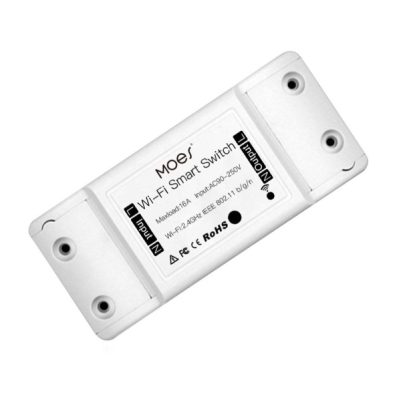 MOES WM-101N-16AM-MS Έξυπνος ασύρματος διακόπτης WiFi για απομακρυσμένη διαχείριση iOS/Android 16A